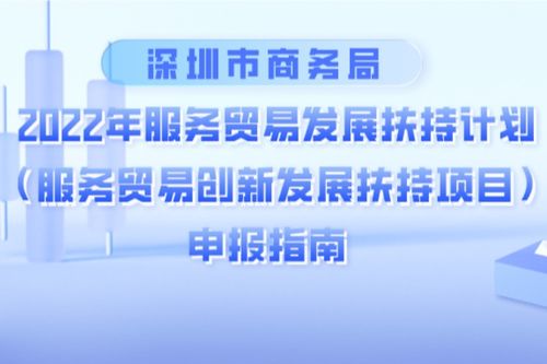 百萬資金獎勵！深圳服務貿易六大領域企業可申報扶持項目，項目策劃與公關服務迎來利好